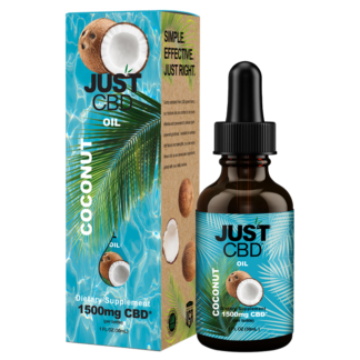 CBD Tincture Coconut Flavor 1500mg